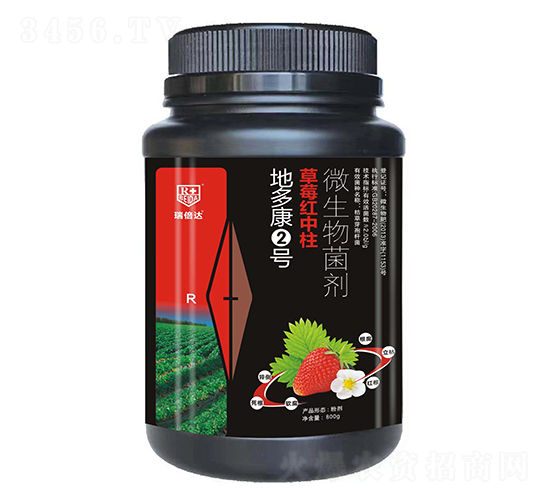 草莓紅中柱專用微生物菌劑-地多康2號-瑞倍達