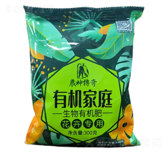 300g花卉專用生物有機肥-有機家庭-農(nóng)神控股